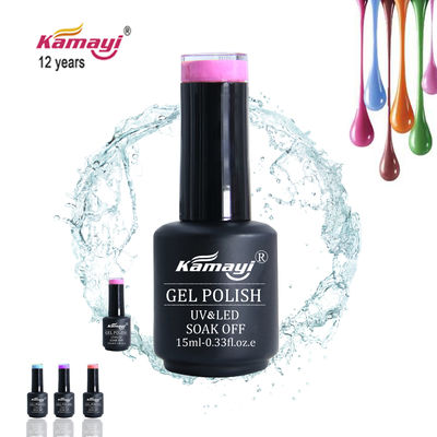 Le gel professionnel de produit d'ongle de salon de belle fille de Kamayi le vernis à ongles UV réglé de gel de gel de vernis à ongles