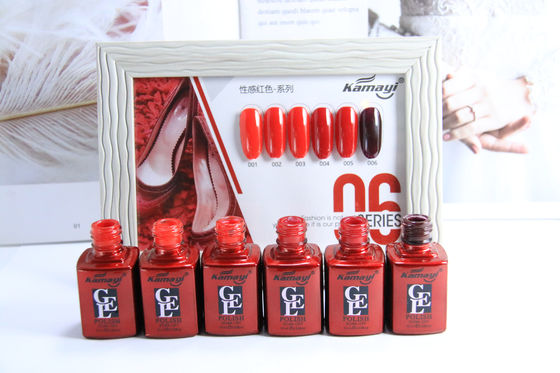 Ongle direct Kit Set de gel de la couleur rouge Uv/Led de gel de vernis à ongles d'approvisionnement d'usine