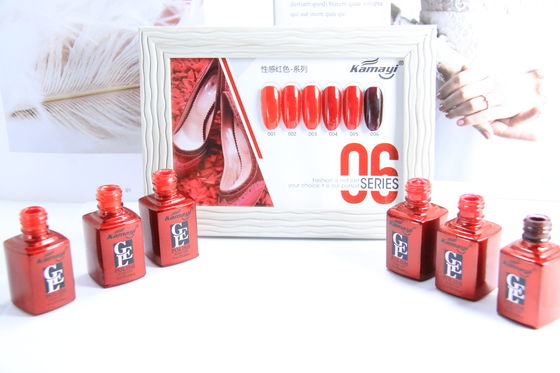 Ongle direct Kit Set de gel de la couleur rouge Uv/Led de gel de vernis à ongles d'approvisionnement d'usine