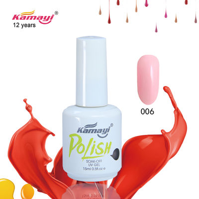 Les couleurs UV de gel de gel de vernis à ongles de produits mous de marque de distributeur gélifient l'ongle polonais
