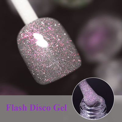 Scintillement polonais mené UV Diamond Nail Foil Gel de gel de disco