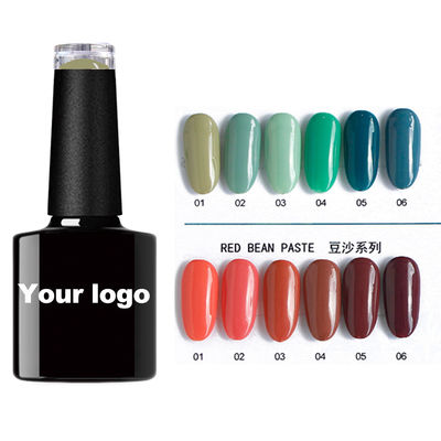 Les diverses couleurs durables imbibent facilement pour gélifier le gel UV d'ongle de vernis à ongles