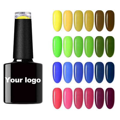Les diverses couleurs durables imbibent facilement pour gélifier le gel UV d'ongle de vernis à ongles