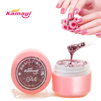 30 couleurs nues 8ml Jelly Nail Polish translucide
