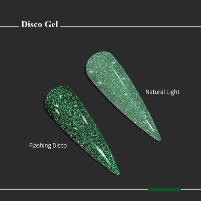 Scintillement UV Diamond Flash Disco Gel Polish de clou 31 couleurs